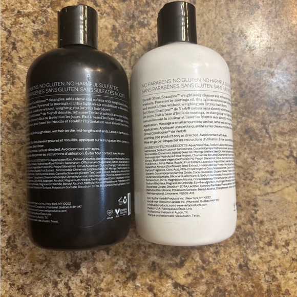 - Lot Verb Ghost Weightless Shampoo and Conditioner Set, NWT - Picture 2 of 4